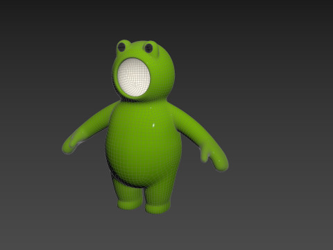 Pack015 Cartoon Suit 3D Model
