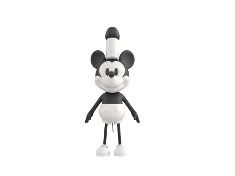Character269 Mickey Mouse 3D Model