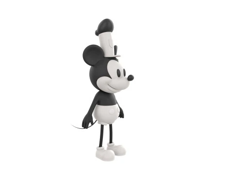 Character269 Mickey Mouse 3D Model