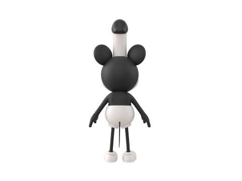 Character269 Mickey Mouse Model 3D