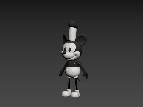 Character269 Mickey Mouse 3D Model
