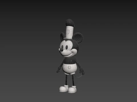Character269 Mickey Mouse 3D Model