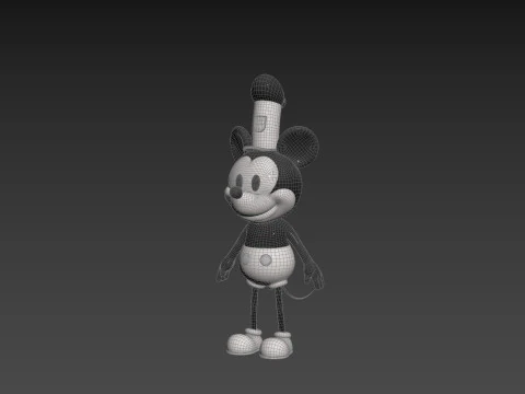 Character269 Mickey Mouse 3D Model