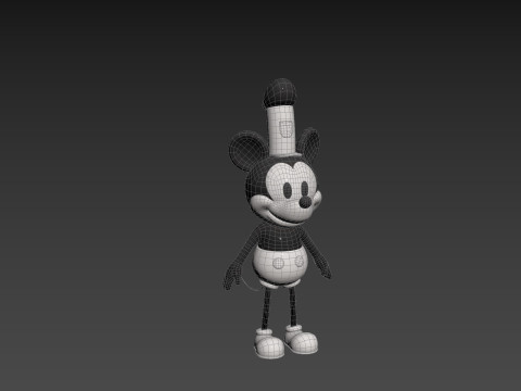 Character269 Mickey Mouse Model 3D