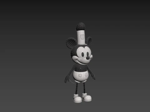 Character269 Mickey Mouse 3D Model