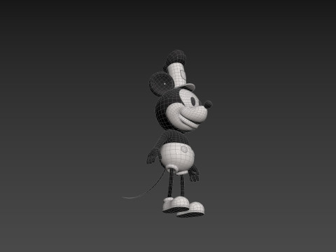 Character269 Mickey Mouse Model 3D