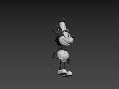 Character269 Mickey Mouse 3D Model