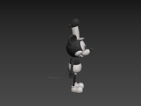 Character269 Mickey Mouse Model 3D