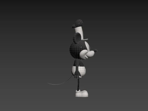 Character269 Mickey Mouse 3D Model