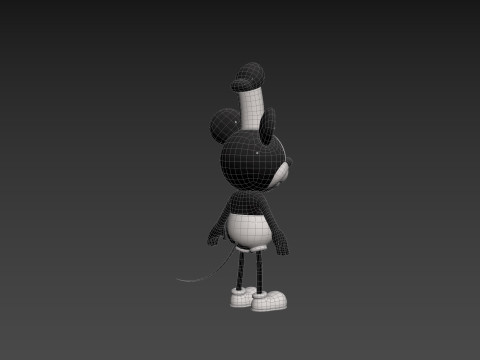 Character269 Mickey Mouse Model 3D