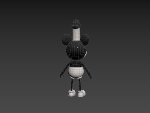 Character269 Mickey Mouse Model 3D