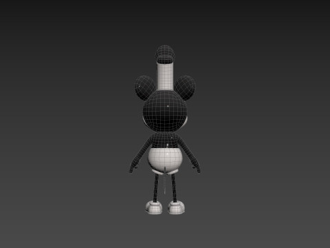Character269 Mickey Mouse Model 3D