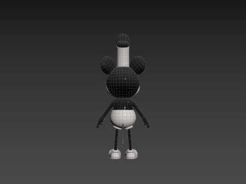 Character269 Mickey Mouse 3D Model