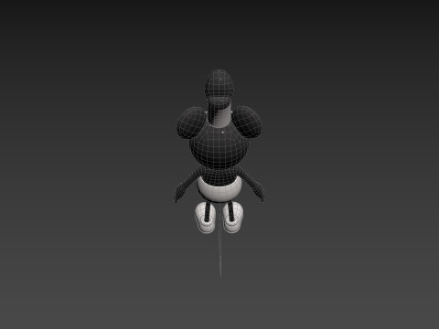 Character269 Mickey Mouse Model 3D