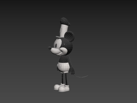Character269 Mickey Mouse Model 3D