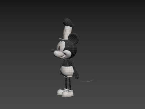 Character269 Mickey Mouse 3D Model