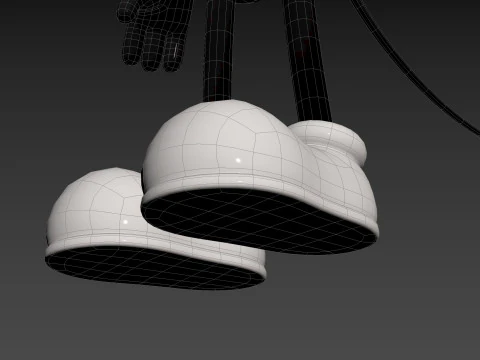 Character269 Mickey Mouse 3D Model