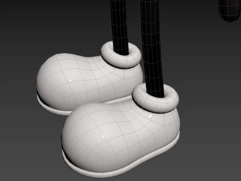 Character269 Mickey Mouse 3D Model