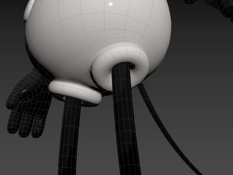 Character269 Mickey Mouse 3D Model