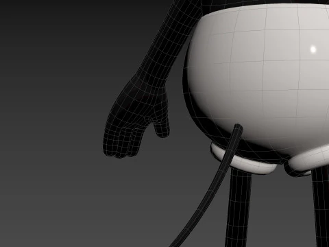 Character269 Mickey Mouse 3D Model
