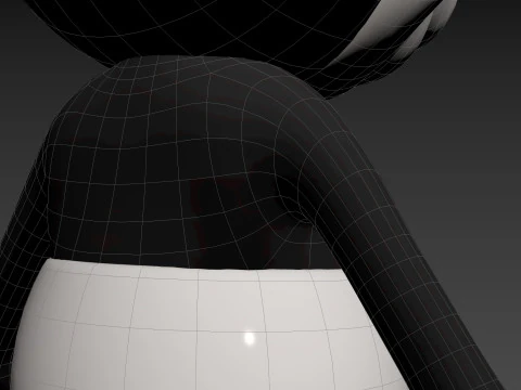 Character269 Mickey Mouse 3D Model