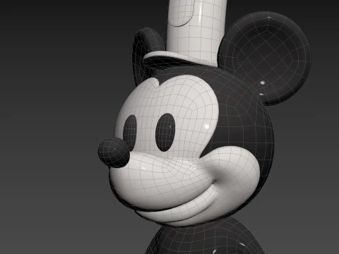 Character269 Mickey Mouse 3D Model