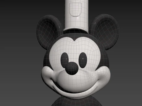 Character269 Mickey Mouse 3D Model