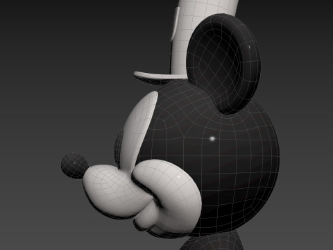 Character269 Mickey Mouse Model 3D