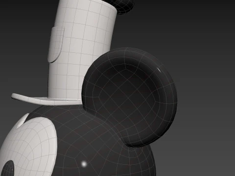 Character269 Mickey Mouse 3D Model