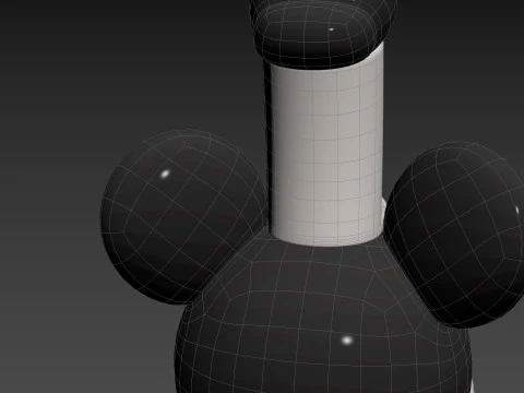 Character269 Mickey Mouse 3D Model