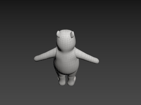 Character270 Classic Pooh 3D 模型