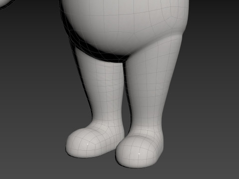 Character270 Classic Pooh 3D 模型