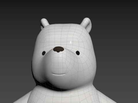 Character270 Classic Pooh 3D 模型