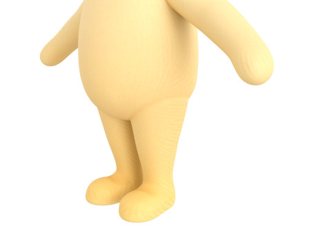 Character270 Classic Pooh 3D 模型
