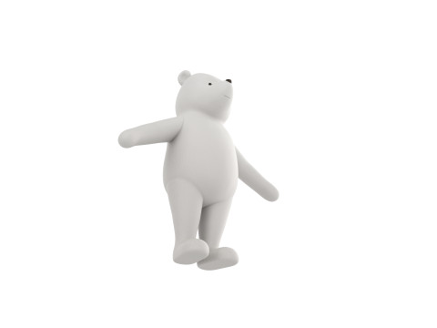 Character270 Classic Pooh 3D 模型
