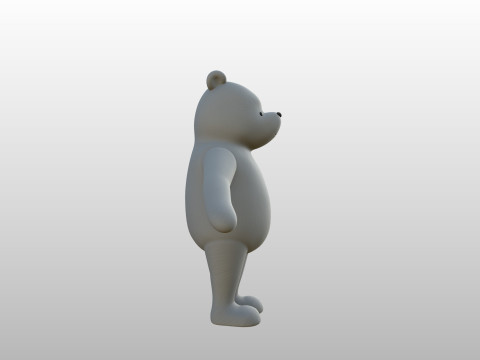 Character270 Classic Pooh 3D 模型