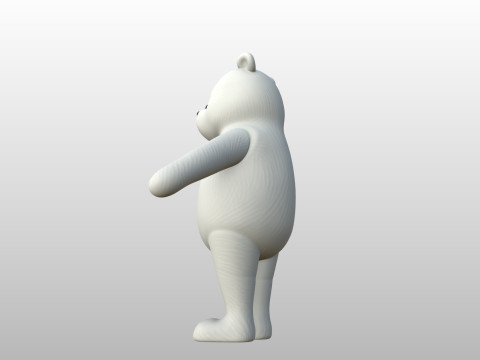 Character270 Classic Pooh 3D 模型