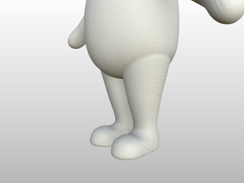 Character270 Classic Pooh 3D 模型