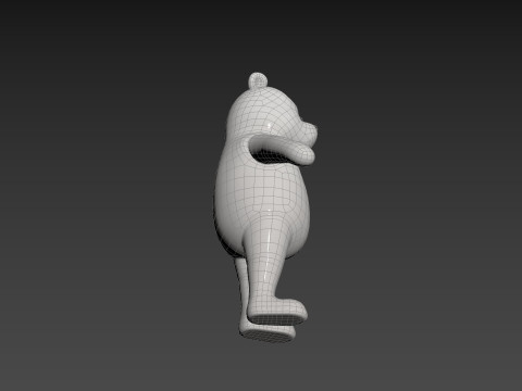 Character270 Classic Pooh 3D 模型