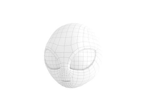 Prop264 Alien Head 3D Model