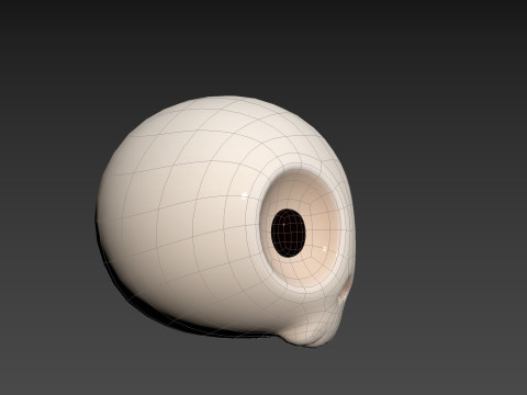 Prop265 Skull Head Model 3D