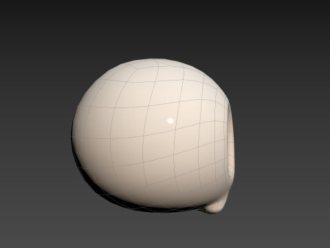 Prop265 Skull Head Model 3D