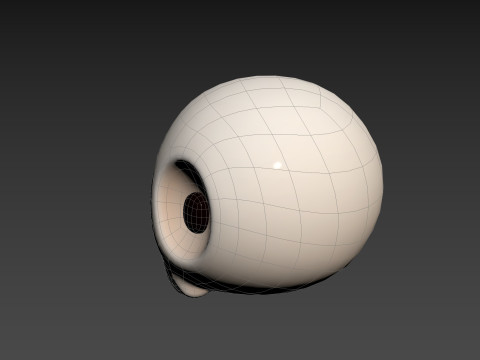 Prop265 Skull Head Model 3D