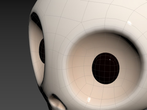 Prop265 Skull Head Model 3D