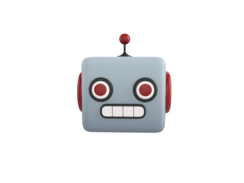 Prop266 Robot Head 3D Model