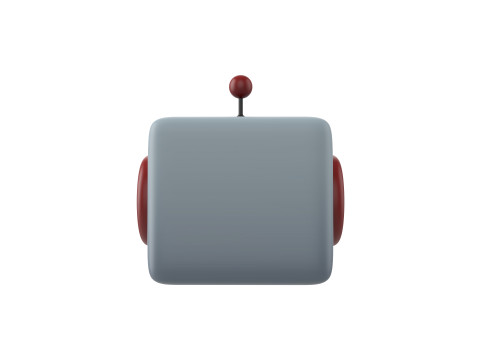 Prop266 Robot Head 3D Model