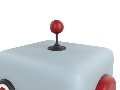 Prop266 Robot Head 3D Model