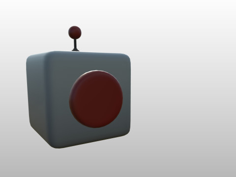 Prop266 Robot Head 3D Model