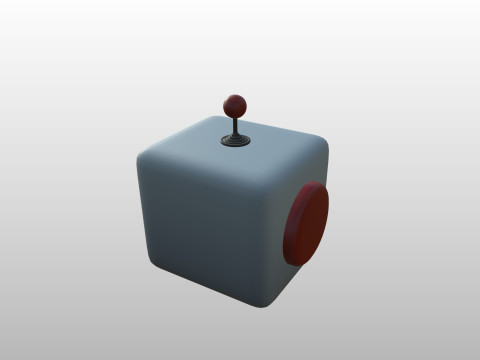 Prop266 Robot Head 3D Model