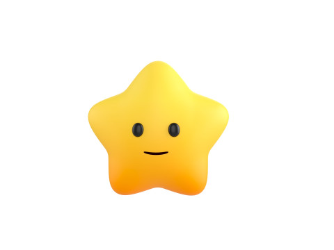 Prop267 Star Head Model 3D